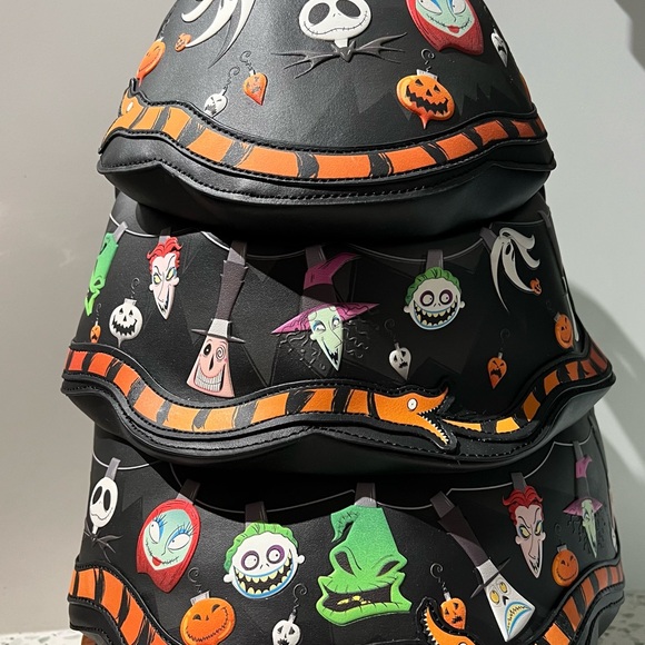 Loungefly Disney Nightmare Before Christmas Figural Tree Mini Backpack NWT - Picture 5 of 8